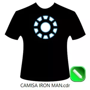 Imagem de capa para o Curso online CAMISA PERSONALIZADA IRON MAN