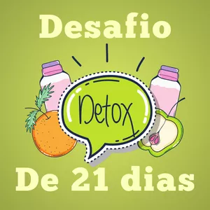 Imagem de capa para o Ebook Desafio detox de 21 dias