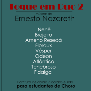 Imagem de capa para o Curso online Livro de Choro - Vol.2 (Série Toque em Duo) - Book of Choro (vol.2)