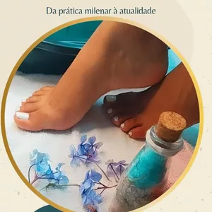 Imagem de capa para o Ebook E-book Escalda Pés: um guia prático para você preparar um maravilhoso Spa dos Pés 