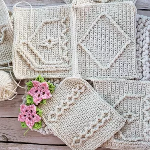 Imagen de portada para Curso online Tejido a crochet: Técnica Puntos en relieve , creamos un Farolito de algodón
