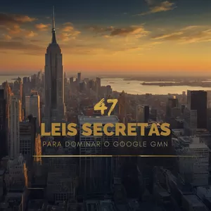 Imagem de capa para o Ebook 47 Leis Secretas Google Meu Negócio.