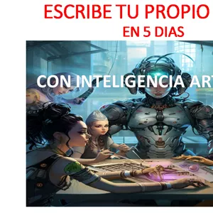 Imagen de portada para Curso online Escribe tu propio Libro en 5 días con Inteligencia Artificial 