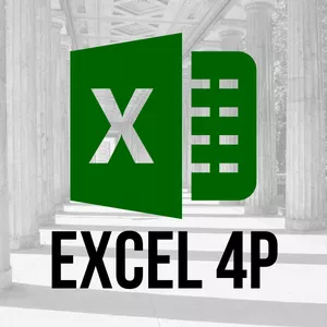 Imagem de capa para o Curso online Excel 4P