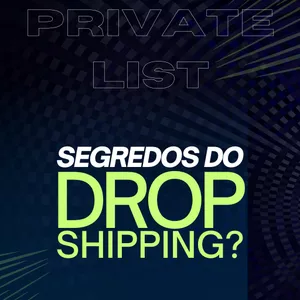 Imagem de capa para o Ebook Private list dropishipping