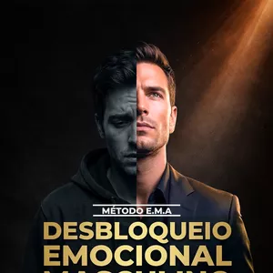 Imagem de capa para o Ebook DESBLOQUEIO EMOCIONAL MASCULINO