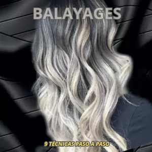 Imagen de portada para Ebook Balayages, 9 técnicas paso a paso