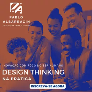 Imagem de capa para o Curso online Design Thinking na Pratica 