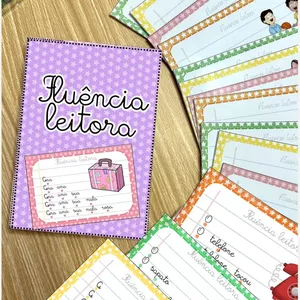 Imagem de capa para o Ebook Fluência Leitora cursiva vol3