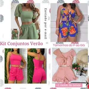 Imagem de capa para o Ebook Kit Conjuntos Verão 