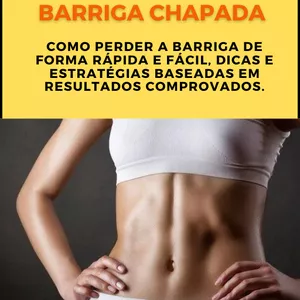 Imagem de capa para o Ebook O SEGREDO PARA TER A BARRIGA CHAPADA