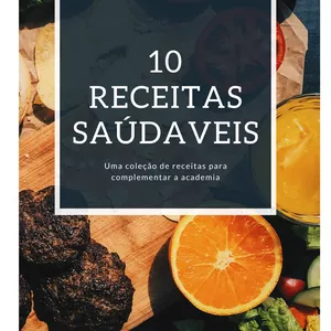 Imagem de capa para o Ebook 10 RECEITAS SAÚDAVEIS PARA EMAGRECIMENTO SAÚDAVEL!