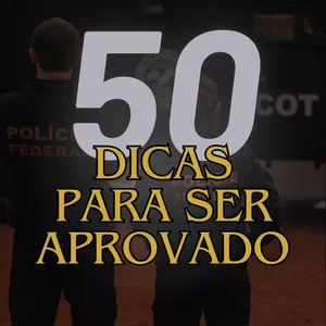 Imagem de capa para o Ebook 50 DICAS PARA INICIAR SUA APROVAÇÃO