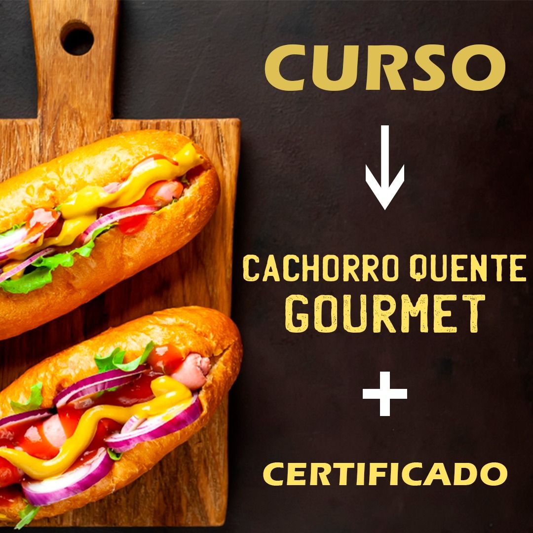 Imagem do curso Cachorro Quente Completo! + Certificado Grátis!