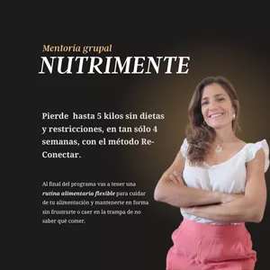 Imagen de portada para Curso online NUTRIMENTE  (Plan base)