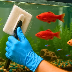 Imagem de capa para o Curso online Passo a Passo para Limpeza de Aquários 