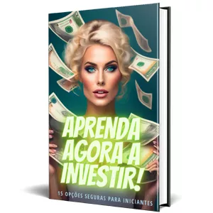 Imagem de capa para o Ebook aprenda a investir