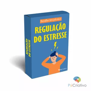 Imagem de capa para o Ebook Baralho Terapêutico REGULAÇÃO DO ESTRESSE