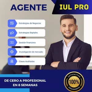 Imagen de portada para Curso online Agente IUL PRO: De Cero a Profesional en 8 semanas 
