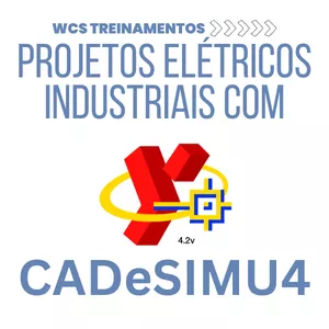 Imagem de capa para o Curso online Projetos Elétricos Industriais com CADeSIMU 4