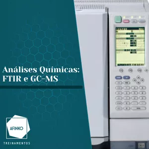 Imagem de capa para o Curso online Análises Químicas: FTIR e GC-MS
