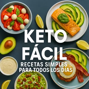 Imagen de portada para Ebook Keto Fácil - Recetas simples para todos los Días