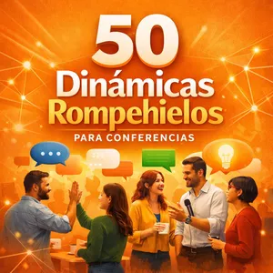 Imagen de portada para Ebook 50 Dinámicas Rompehielos para Conferencias