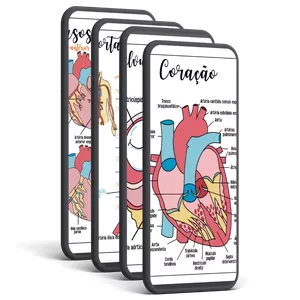 Imagem de capa para o Ebook Cardio- Acesso a App de FlashCards