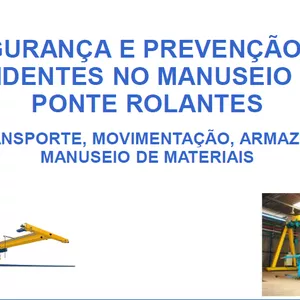 Imagem de capa para o Ebook CUSSO OPERADOR DE PONTE ROLANTE