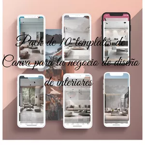 Imagen de portada para Ebook Templates de Canva para tu negocio online 
