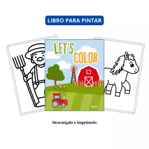 Imagen de portada para Ebook Libro para Colorear