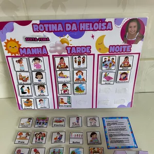 Imagem de capa para o Ebook Painel de Rotina Infantil