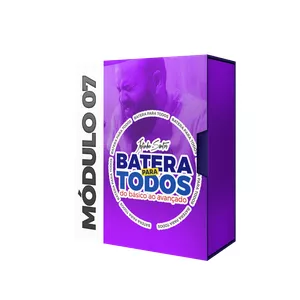 Curso CURSO BATERIA PARA TODOS - MÓDULO 07 - RITMOS BRASILEIROS - JEFINHO SANTOS