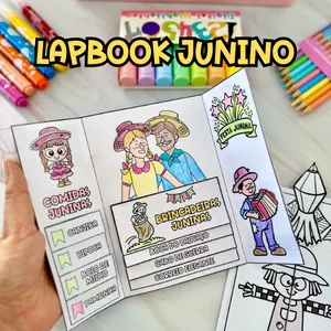 Imagem de capa para o Ebook LAPBOOK JUNINO - MUNDO PEDAGÓGICO