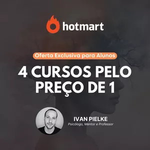 Curso Combo com 4 Cursos por Psicólogo Ivan Pielke