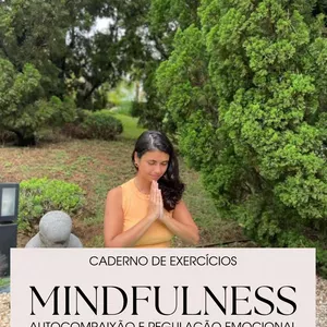 Imagem de capa para o Ebook Caderno de Exercícios - Mindfulness, Autocompaixão e Regulação Emocional 