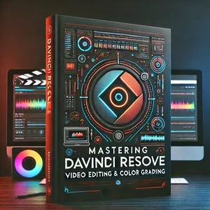 Imagem de capa para o Ebook Masterclass Completa em DaVinci Resolve - Da Edição Básica à Avançada