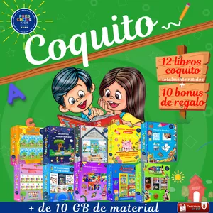 Imagen de portada para Curso online 12 Libros Coquito más 10 Bonus de Regalo