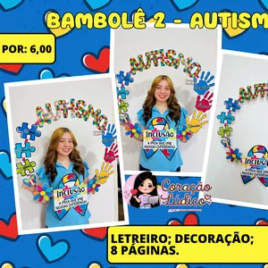 Imagem de capa para o Ebook 🧩Bambolê 2 - Autismo 