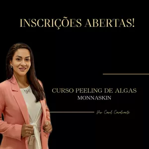 Curso PEELING DE ALGAS - CAROL CAVALCANTE