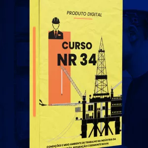 Imagem de capa para o Curso online CURSO NR34 CONDIÇÕES E MEIO AMBIENTE DE TRABALHO NA INDÚSTRIA DA CONSTRUÇÃO, REPARAÇÃO E DESMONTE NAVAL