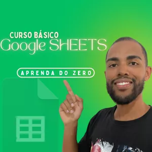 Imagem de capa para o Curso online Curso Básico Google Sheets - Para iniciantes