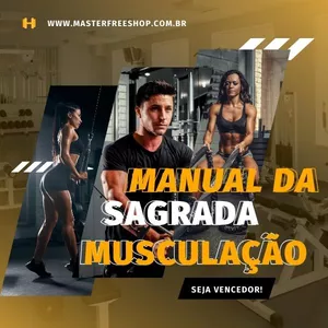 Imagem de capa para o Ebook Manual da sagrada Musculação