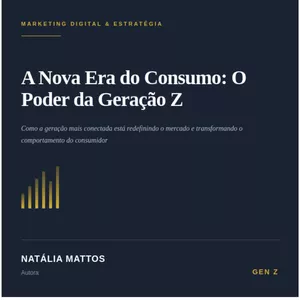 Imagem de capa para o Ebook A Nova Era do Consumo: O Poder da Geração Z