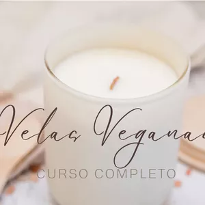 Imagen de portada para Curso online Curso Completo de Velas Veganas