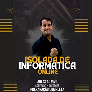 Imagem de capa para o Curso online ISOLADA DE INFORMÁTICA I ZERO À APROVAÇÃO