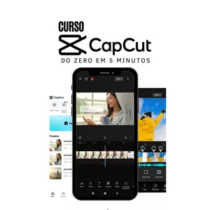 Imagem de capa para o Curso online CapCut do zero em 5 minutos