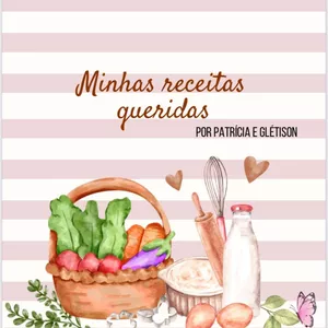 Imagem de capa para o Ebook Minhas Receitas Queridas