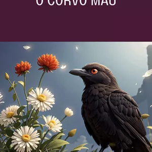 Imagem de capa para o Ebook O Jardim das Flores e o Corvo Mau