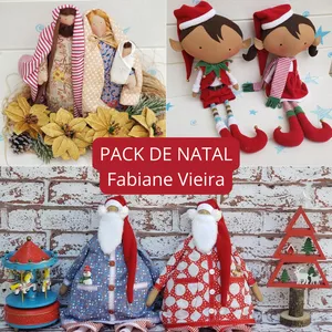 Imagem de capa para o Curso online PACK DE NATAL FABIANE VIEIRA